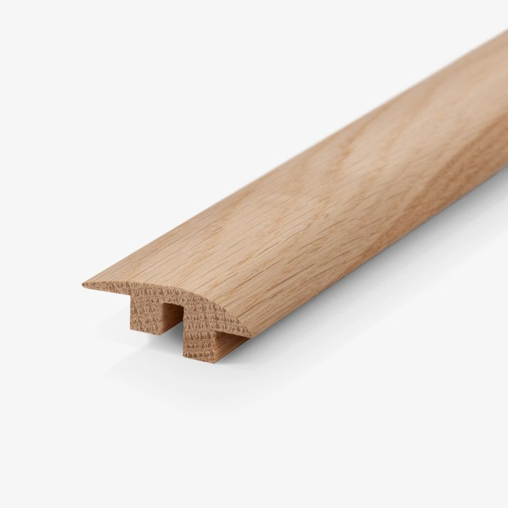 Liberty Floors 18mm Solid Oak Unfinished Semi Adapting Profile Door Bar (900mm) 3 Liberty Floors 18mm Solid Oak Unfinished Semi Adapting Profile Door Bar (900mm)