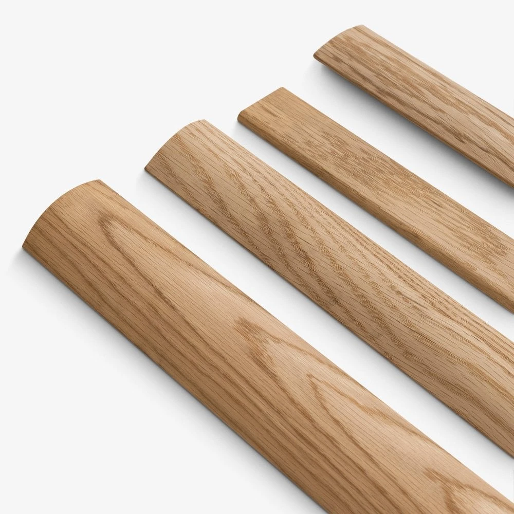 Liberty Floors 19mm Solid Oak Satin Lacquered End Profile Door Bar (2.7m) 4 Liberty Floors 19mm Solid Oak Satin Lacquered End Profile Door Bar (2.7m) - Image 2