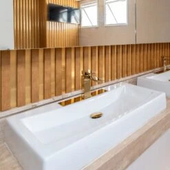 Leader 2.8m Gold Wrapped Quadrant Moulding (120113) -Flooring Sale Store 2 8m gold wrapped quadrant moulding 120113 p120113 243529 image