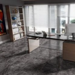 Liberty Floors Agios Scuro - Lustre Stone 8mm High Gloss Laminate Flooring (225703) -Flooring Sale Store agios scuro lustre stone 8mm high gloss laminate flooring 225703 p91933 208577 image