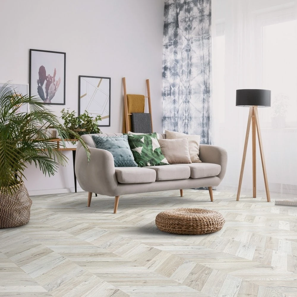 Kaindl Alnwig Oak - Chevron Parquet 8mm Laminate Flooring (333482) 3 Kaindl Alnwig Oak - Chevron Parquet 8mm Laminate Flooring (333482)