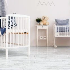 Liberty Floors Antique White - Lustre 8mm Laminate Flooring (217792) -Flooring Sale Store antique white lustre 8mm laminate flooring 217792 p84874 196376 image