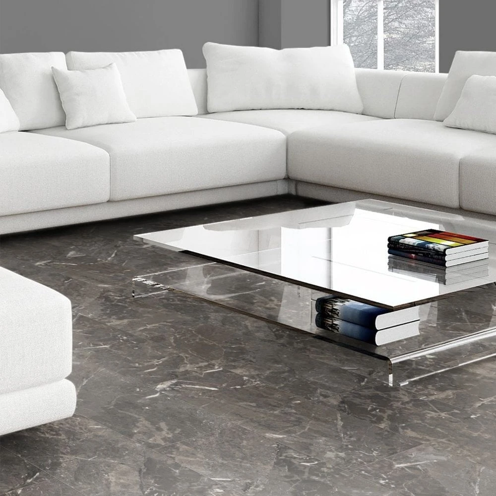 Liberty Floors Black Granite - Universo 8mm Laminate Flooring (263465) 3 Liberty Floors Black Granite - Universo 8mm Laminate Flooring (263465)