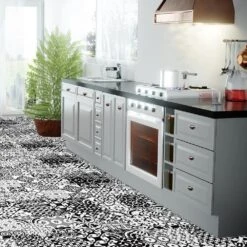 Falquon Flooring Black & White - Lustre Authentic 2.0 8mm Laminate Flooring (315201) -Flooring Sale Store black white lustre authentic 2 0 8mm laminate flooring 315201 p119270 242200 image