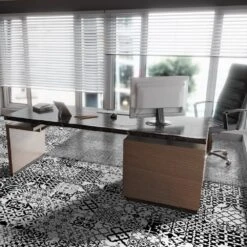 Falquon Flooring Black & White - Lustre Authentic 2.0 8mm Laminate Flooring (315201) -Flooring Sale Store black white lustre authentic 2 0 8mm laminate flooring 315201 p119270 242201 image