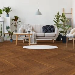 Liberty Floors Carbonised Strand Woven Bamboo - Herringbone Parquet 10mm Solid Real Wood Flooring (249972) -Flooring Sale Store carbonised strand woven bamboo herringbone parquet 10mm solid real wood flooring 249972 p108630 236305 image