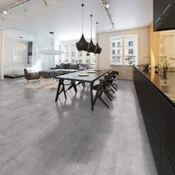 Liberty Floors Concrete Stone Grey - Universo 8mm Laminate Flooring (263469) -Flooring Sale Store concrete stone grey universo 8mm laminate flooring 263469 p113507 237111 image