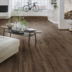 Krono Original Espresso Carpenter Oak - Vintage Classic 10mm Laminate Flooring (249806) -Flooring Sale Store espresso carpenter oak vintage classic 10mm laminate flooring 249806 p108479 235748 image