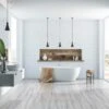 Liberty Floors Glacier Oak - Lustre 8mm High Gloss Laminate Flooring (222935) -Flooring Sale Store glacier oak lustre 8mm high gloss laminate flooring 222935 p89182 207268 image