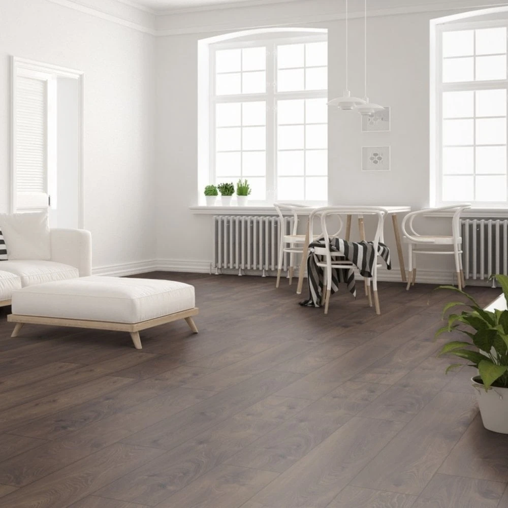 Swiss Krono Leysin Oak - Solid Chrome 12mm Laminate Flooring (218895) 9 Swiss Krono Leysin Oak - Solid Chrome 12mm Laminate Flooring (218895) - Image 7