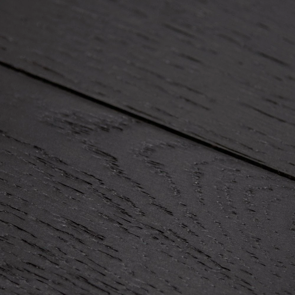 Liberty Floors Midnight Black Oak - Herringbone Parquet 14mm Engineered Real Wood Flooring (223765) 5 Liberty Floors Midnight Black Oak - Herringbone Parquet 14mm Engineered Real Wood Flooring (223765) - Image 3