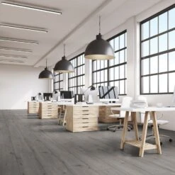 Flooring Sale Store 5 Swiss Krono Noblesse Wide 8mm Artisan Grey Laminate Flooring (D4661)