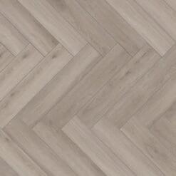 Kronotex Oak Silver - Herringbone 8mm Laminate Flooring (222940) -Flooring Sale Store oak silver herringbone 8mm laminate flooring 222940 p89187 204906 image