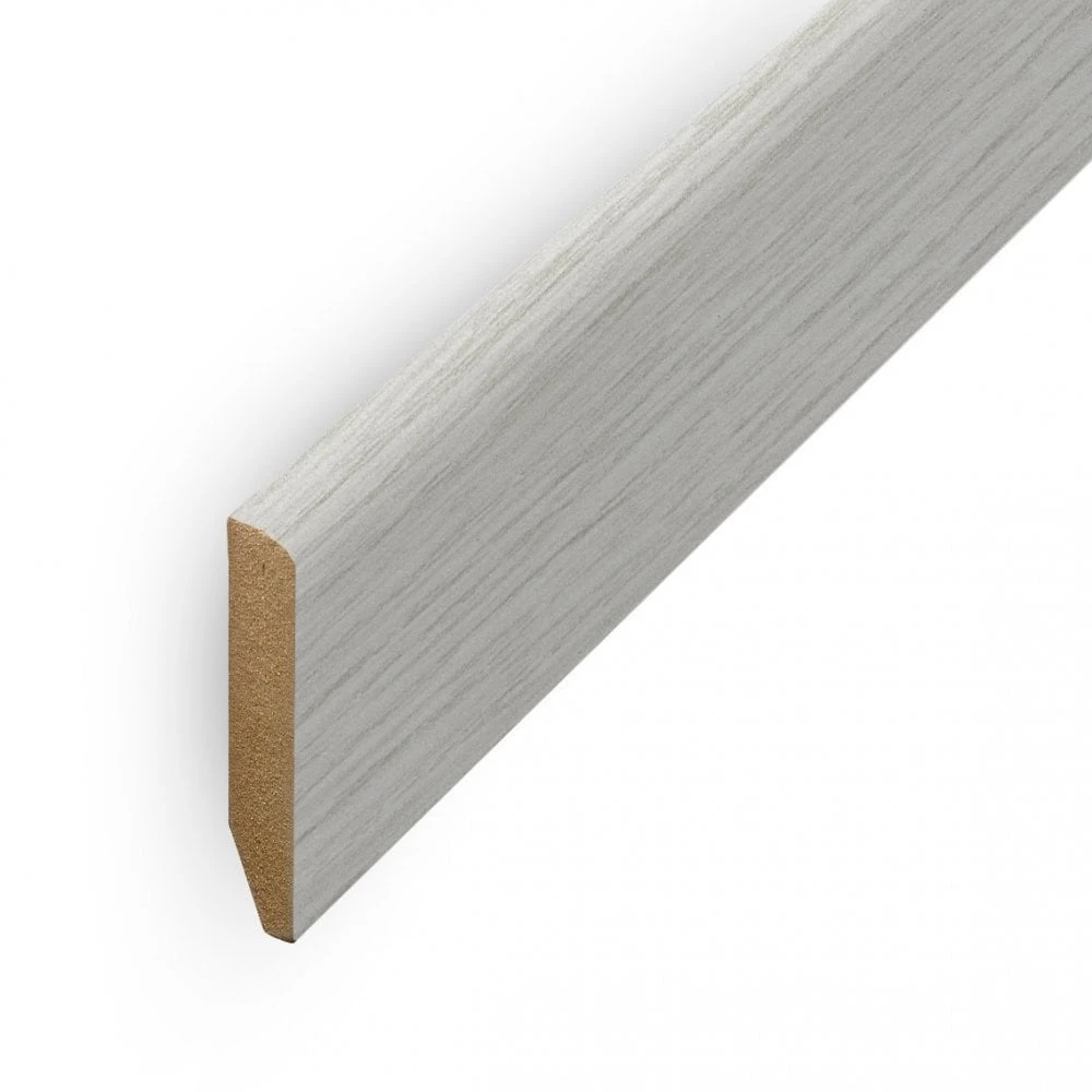 Leader Off-White Pencil Round Laminate Skirting Board (2.4m) 3 Leader Off-White Pencil Round Laminate Skirting Board (2.4m)