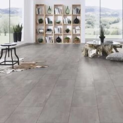 Krono Original Pearl Grey - Impressions 8mm Laminate Flooring (249793) -Flooring Sale Store pearl grey impressions 8mm laminate flooring 249793 p108466 235913 image