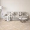 Liberty Floors Pearl White Oak - Manor Herringbone Parquet 14mm Engineered Real Wood Flooring (249872) -Flooring Sale Store pearl white oak manor herringbone parquet 14mm engineered real wood flooring 249872 p108539 236059 image
