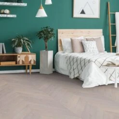 Liberty Floors Pebble Grey Oak - Chevron 15mm Engineered Real Wood Flooring (249202) -Flooring Sale Store pebble grey oak chevron 15mm engineered real wood flooring 249202 p108328 240896 image