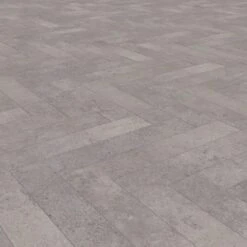 Kronotex Pesaro Cement - Herringbone 8mm Laminate Flooring (222942) -Flooring Sale Store pesaro cement herringbone 8mm laminate flooring 222942 p89189 204893 image