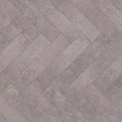 Kronotex Pesaro Cement - Herringbone 8mm Laminate Flooring (222942) -Flooring Sale Store pesaro cement herringbone 8mm laminate flooring 222942 p89189 204894 image