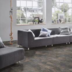 Krono Original Pewter Slate - Impressions 8mm Laminate Flooring (219266) -Flooring Sale Store pewter slate impressions 8mm laminate flooring 219266 p85773 194088 image