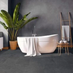 Liberty Floors Slate Black Stone - Premium Plus 6mm Rigid Core Vinyl Flooring (221002) -Flooring Sale Store slate black stone premium plus 6mm rigid core vinyl flooring 221002 p87274 202701 image