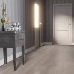 Liberty Floors Smokey Grey - Lustre 8mm High Gloss Laminate Flooring (217058) -Flooring Sale Store smokey grey lustre 8mm high gloss laminate flooring 217058 p84207 187686 image