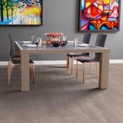 Liberty Floors Smokey Grey - Lustre 8mm High Gloss Laminate Flooring (217058) -Flooring Sale Store smokey grey lustre 8mm high gloss laminate flooring 217058 p84207 187687 image