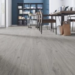 Kronotex Timeless Grey Oak - Robusto Villa 12mm Laminate Flooring (217736) -Flooring Sale Store timeless grey oak robusto villa 12mm laminate flooring 217736 p84818 191232 image
